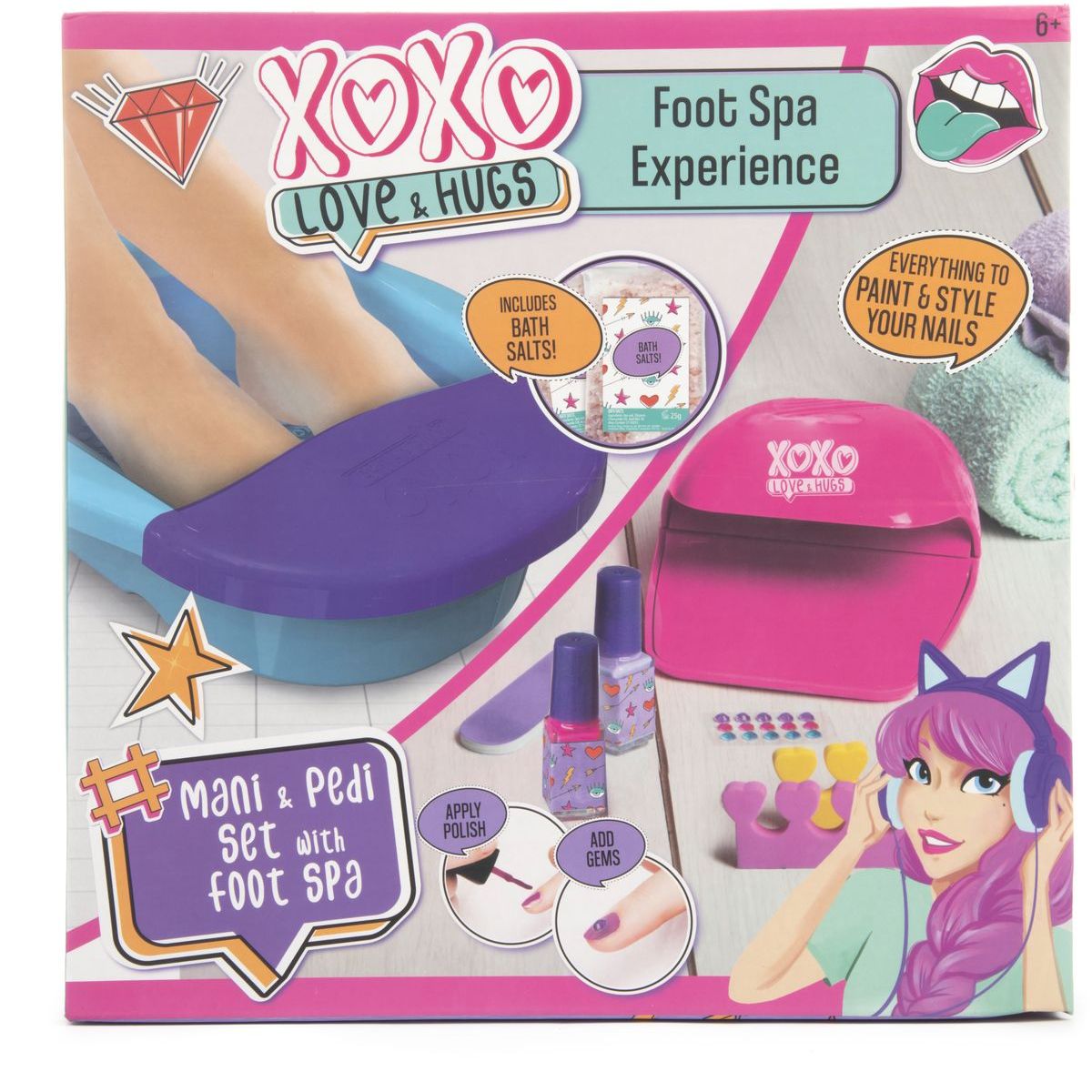 Sada na manikúru a pedikúru XOXO