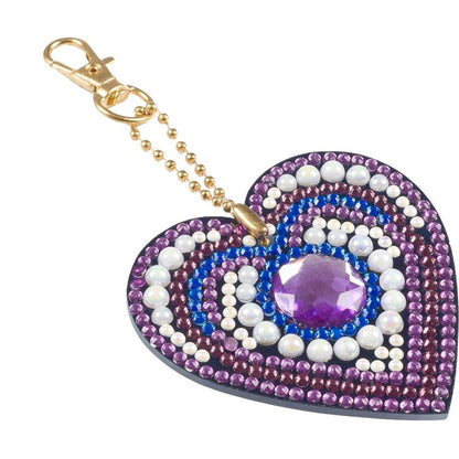 Udělej si svoji klíčenku pomocí kamínků Diamond