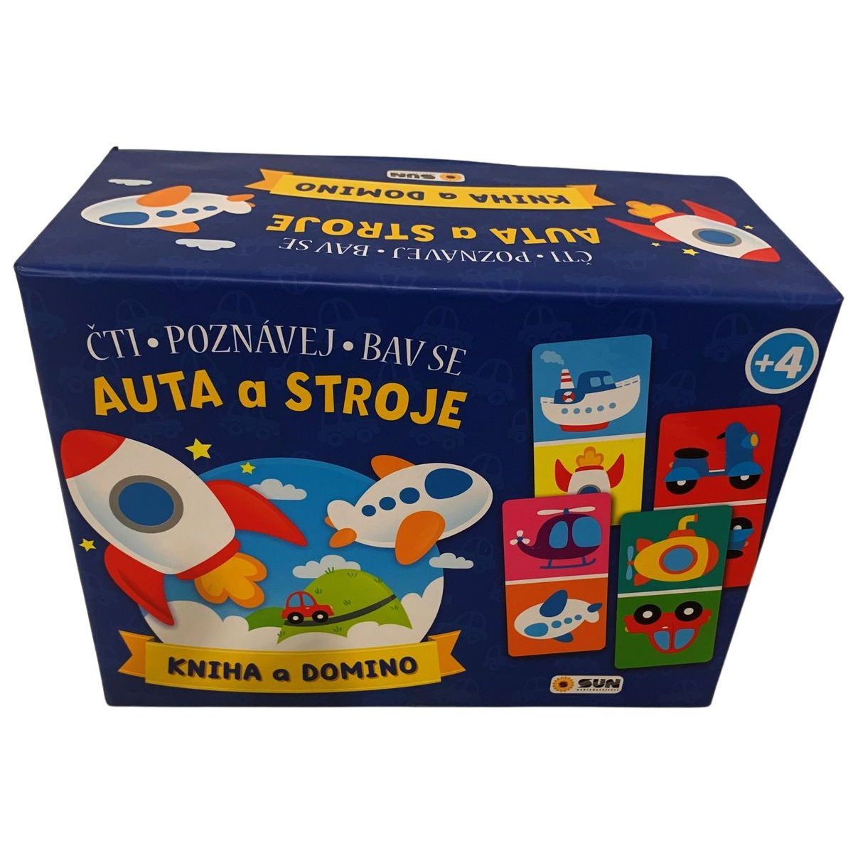 SUN Kniha a Domino: Auta a stroje