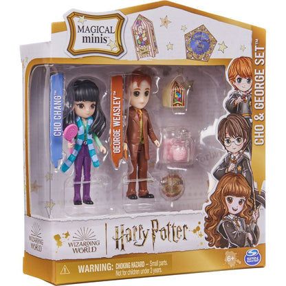 Harry Potter dvojbalení figurek s doplňky George a Cho