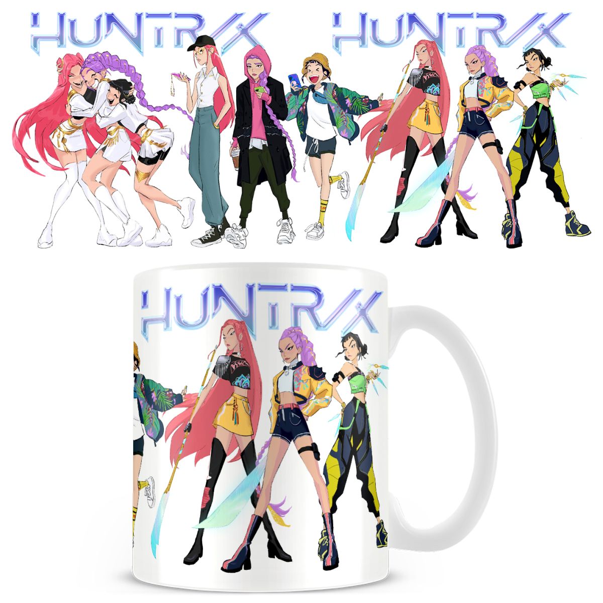 Pyramid International K-pop Demon Hunters keramický hrnek (Huntrix)