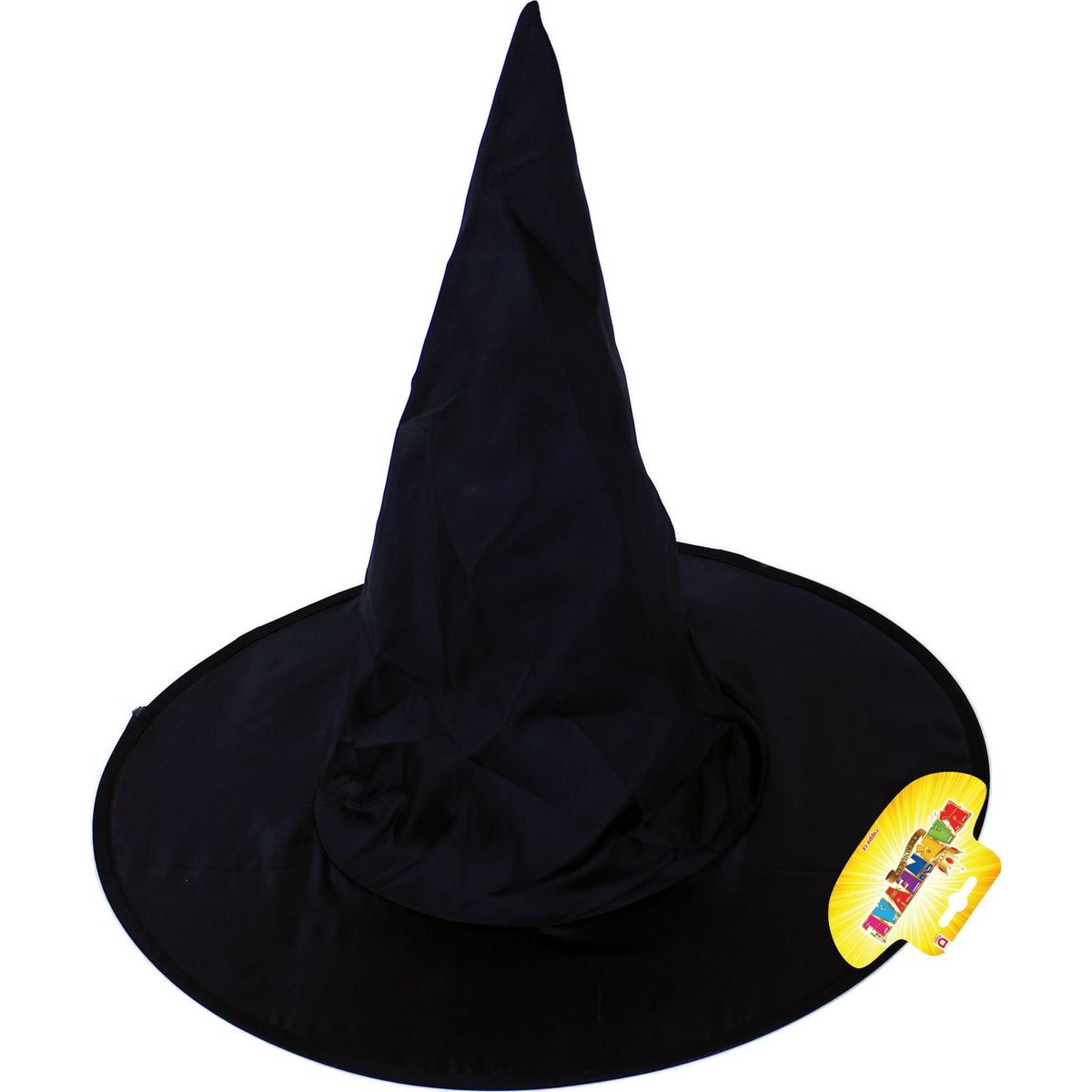 Rappa Čarodějnický klobouk černý pro dospělé
