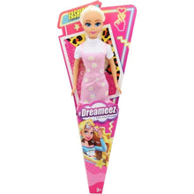 Funville Dreameez panenka v kornoutku Blond vlasy a růžové šaty