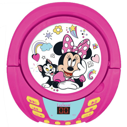 Lexibook CD přehrávač Minnie s bluetooth a světelnými efekty