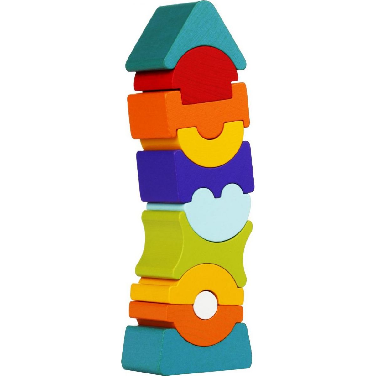 CUBIKA 12862 Balanční věž IX dřevěná skládačka