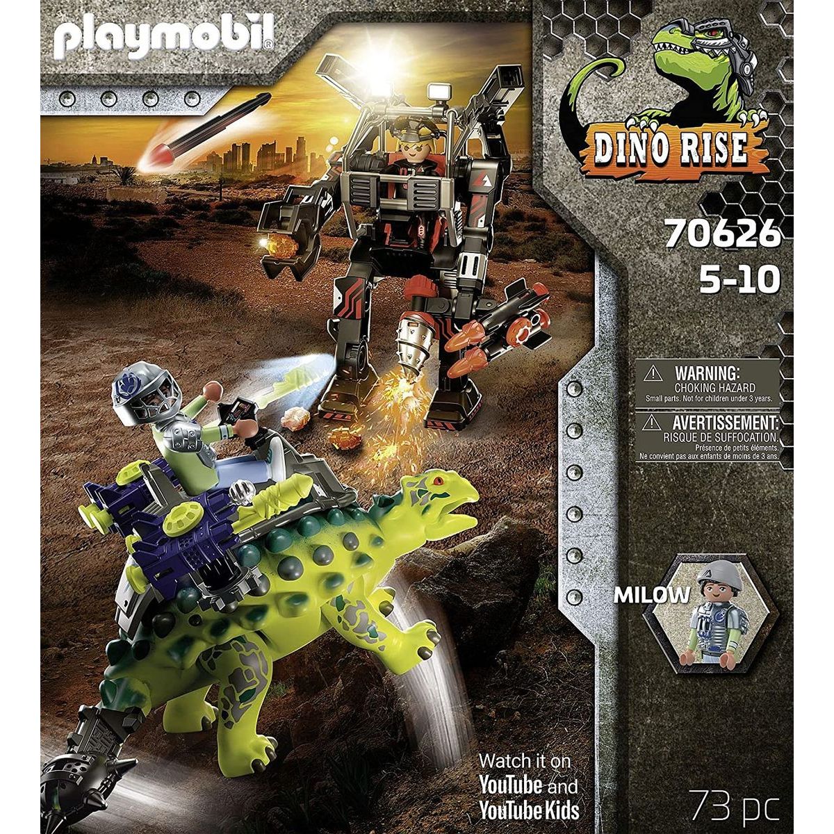 PLAYMOBIL® 70626 Saichania: Obrana robota bojovníka