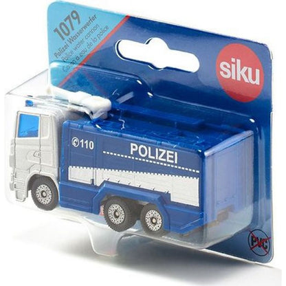 Siku Blister 1079 Policejní auto s vodním dělem 1:64