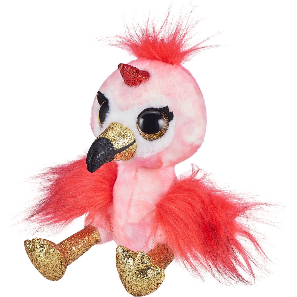 COCO Fantasy plyšové zvířátko s překvapením plameňák 24 cm