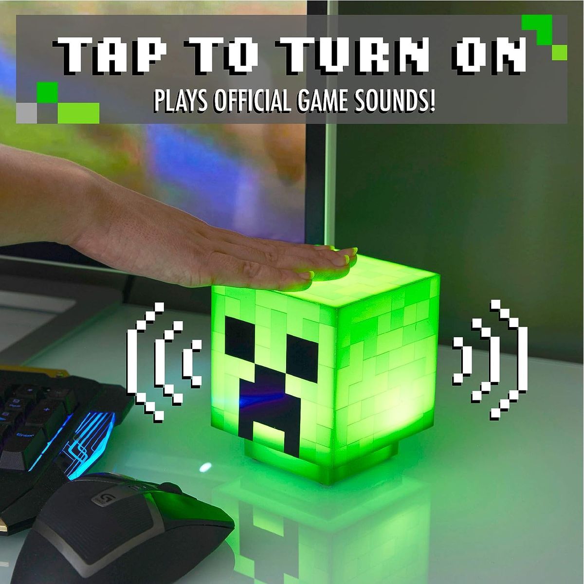 Světlo Minecraft Creeper
