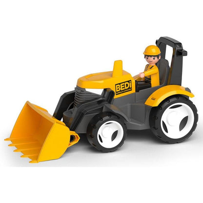 EFKO ECO MultiGO Žlutý traktor s radlicí, figurka Igráček