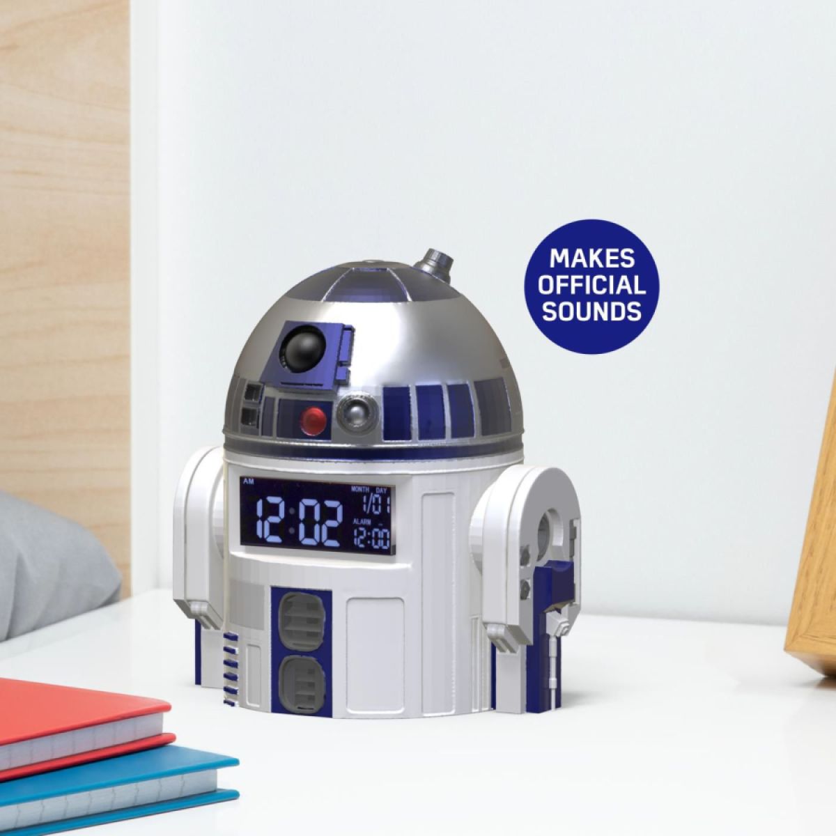 Budík R2D2 - Poškozený obal