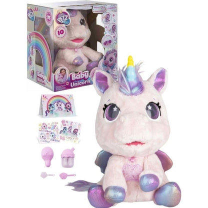 My Baby Unicorn Můj interaktivní jednorožec světle růžový