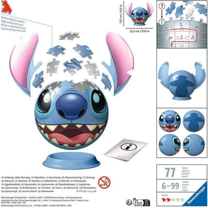 Ravensburger 3D Puzzleball Disney Sticht 72 dílků