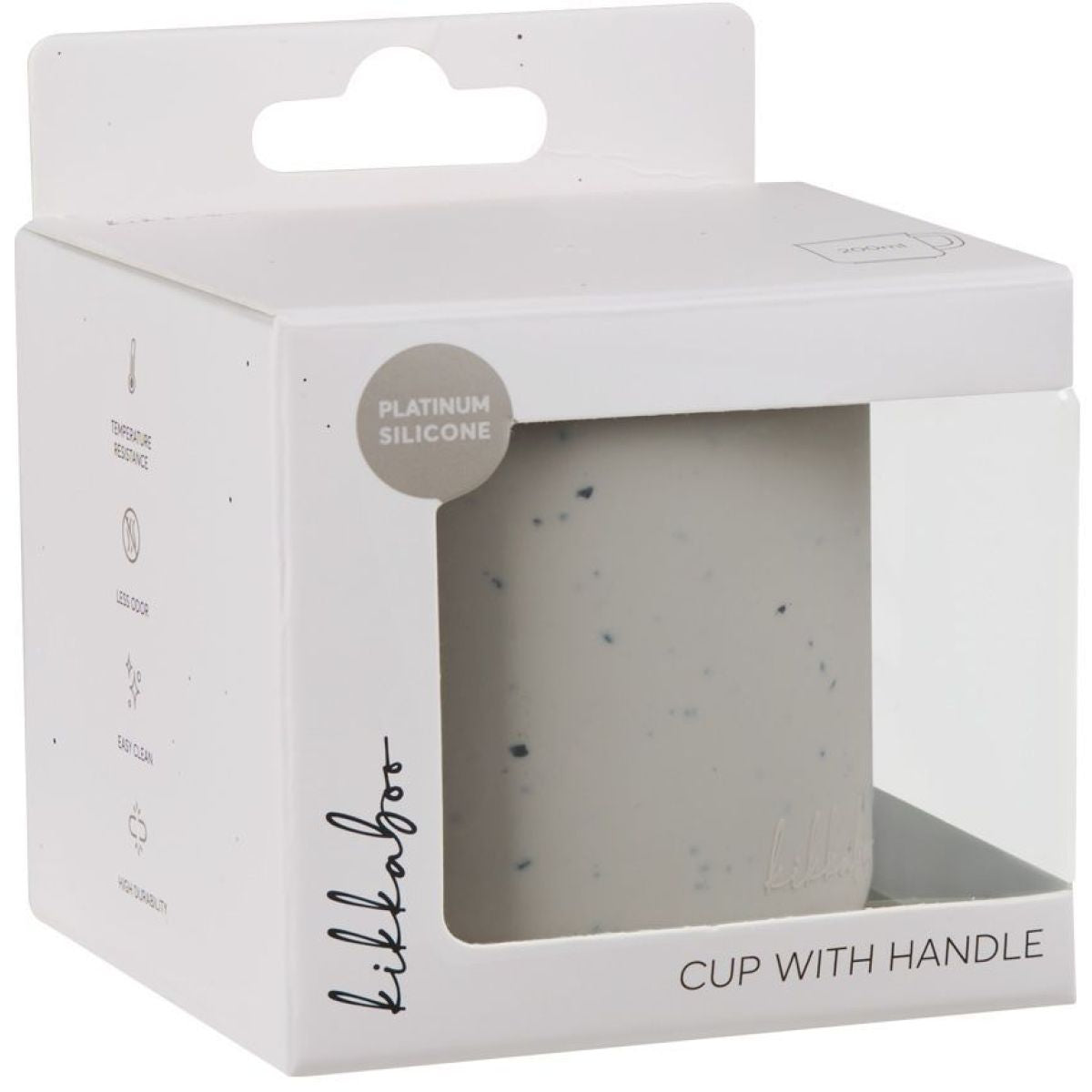 KikkaBoo Hrnek Platinum Silicone Sand