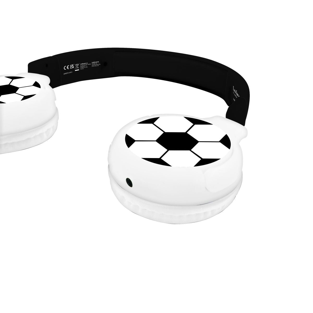 Lexibook 2v1 bluetooth skládací sluchátka Fotbal s limitem hlasitosti