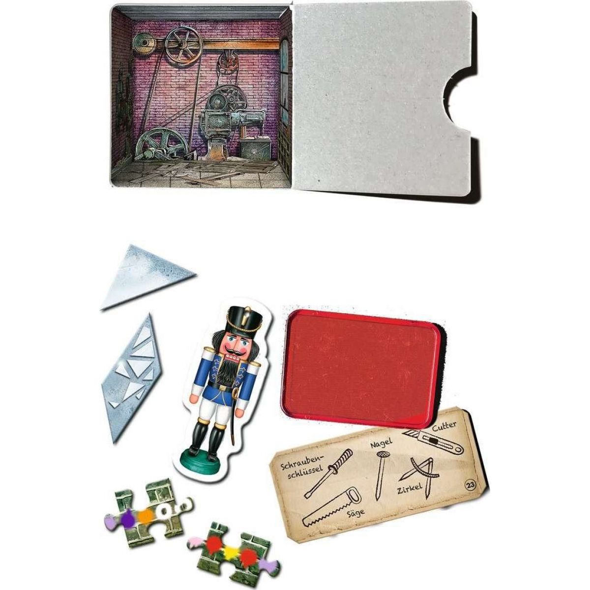 Ravensburger 235384 EXIT Adventní kalendář Továrna