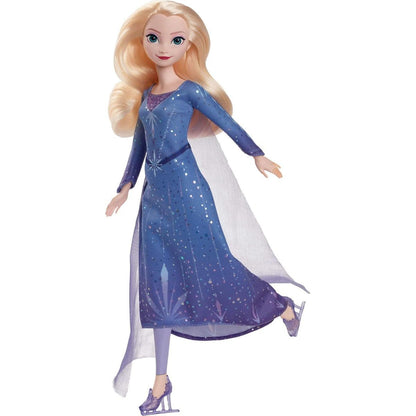 Mattel Frozen Panenka Elsa na bruslích