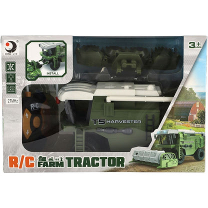 Teddies Kombajn na kukuřici RC  22cm 27MHz
