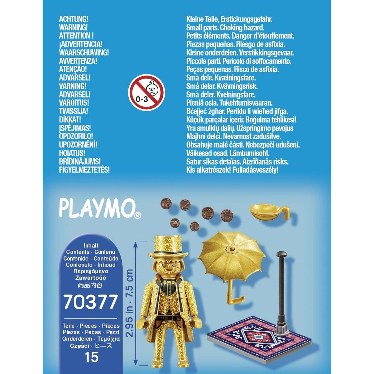 PLAYMOBIL® 70377 Pouliční umělec
