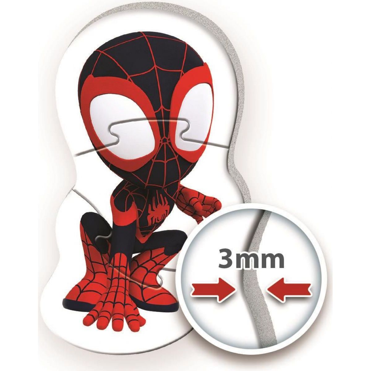 Clementoni Moje první puzzle 3, 6, 9 a 12 dílků Spidey Marvel