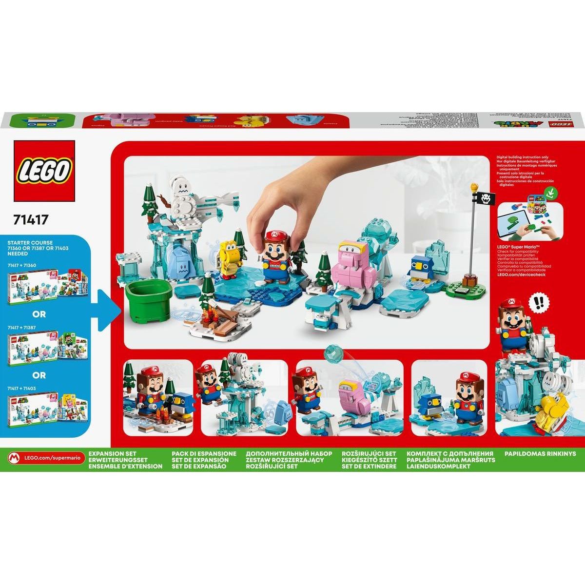 LEGO® Super Mario™ 71417 Sněhové dobrodružství s Fliprusem - rozšiřující set