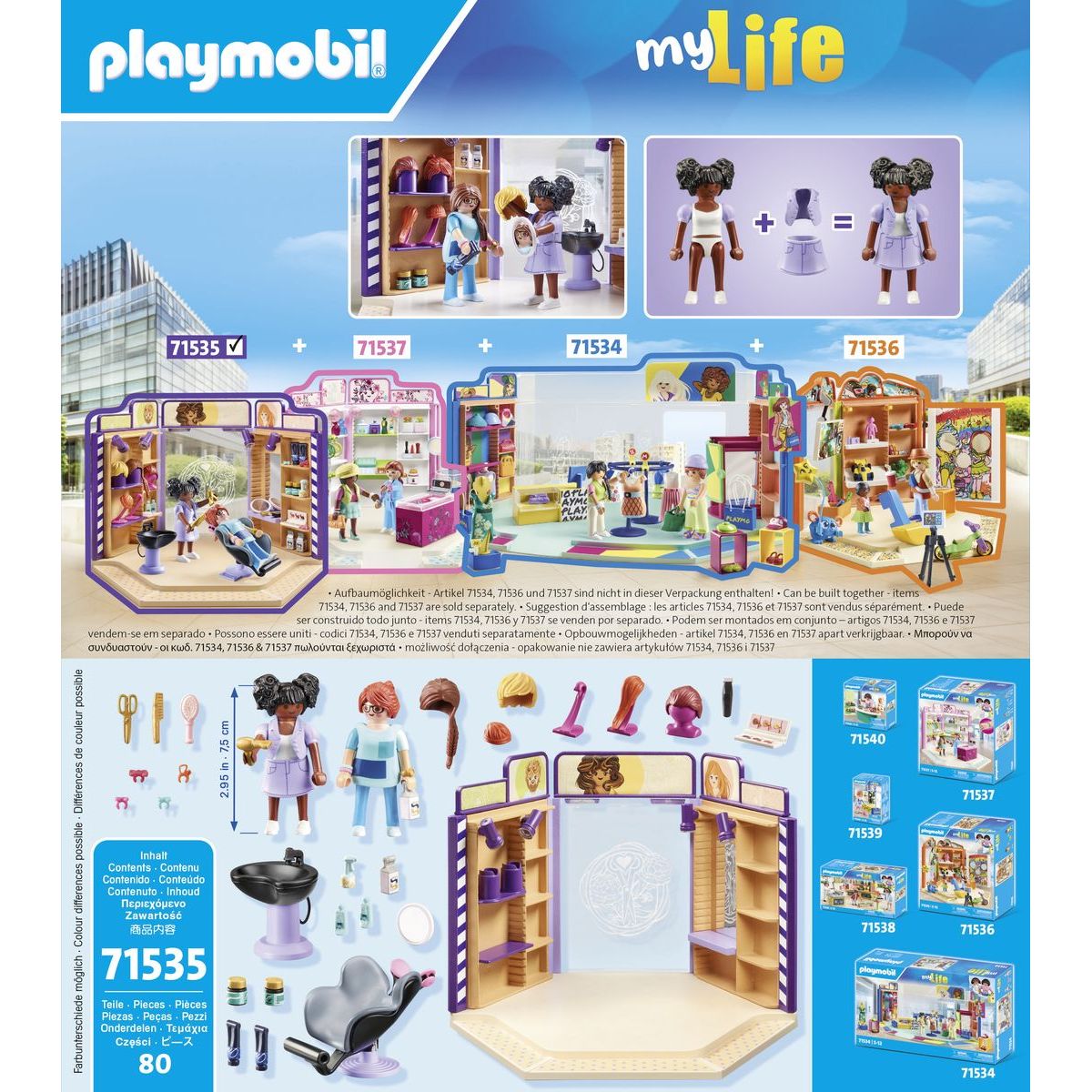 PLAYMOBIL® 71535 Kadeřnický salon