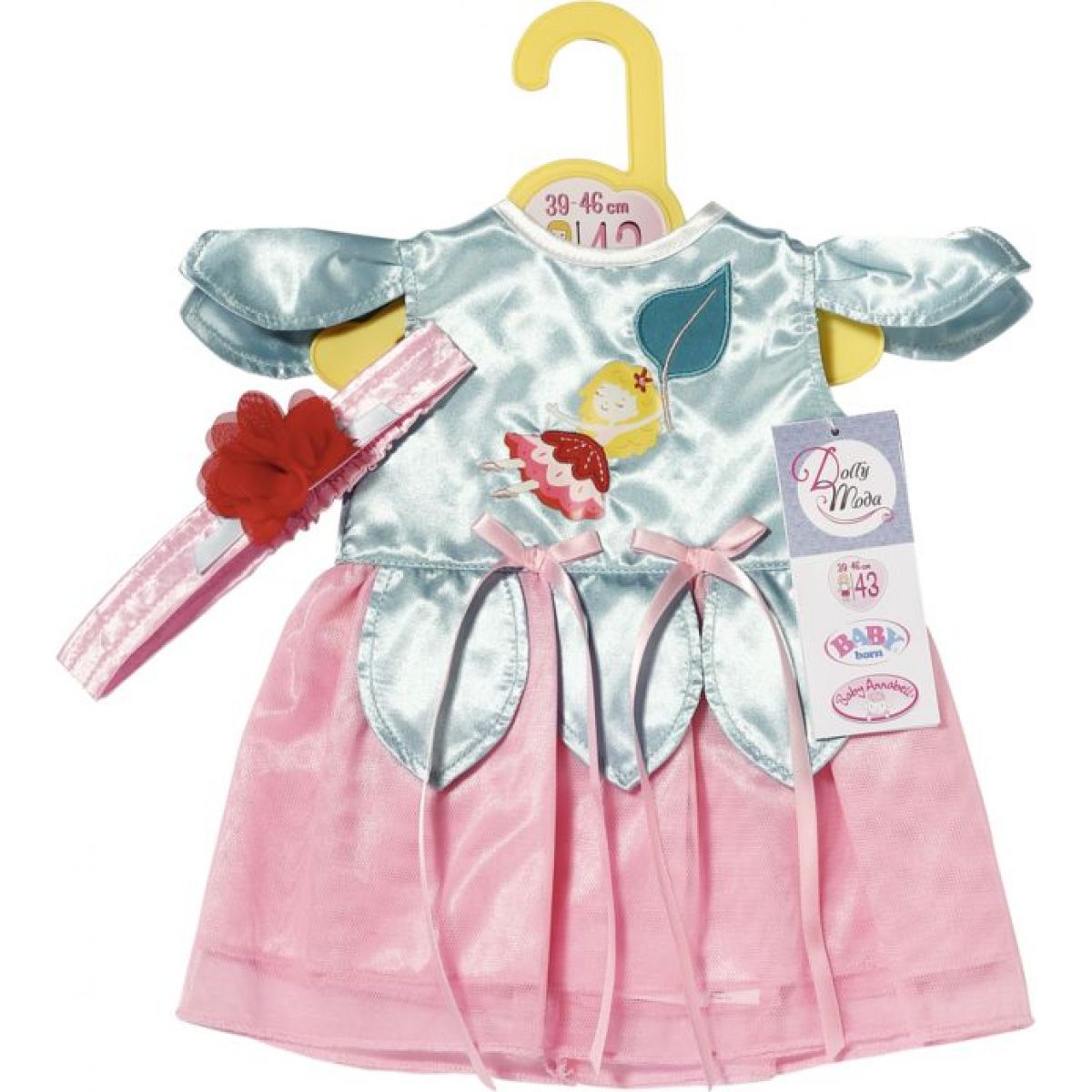 Dolly Moda Šatičky Víla 43 cm
