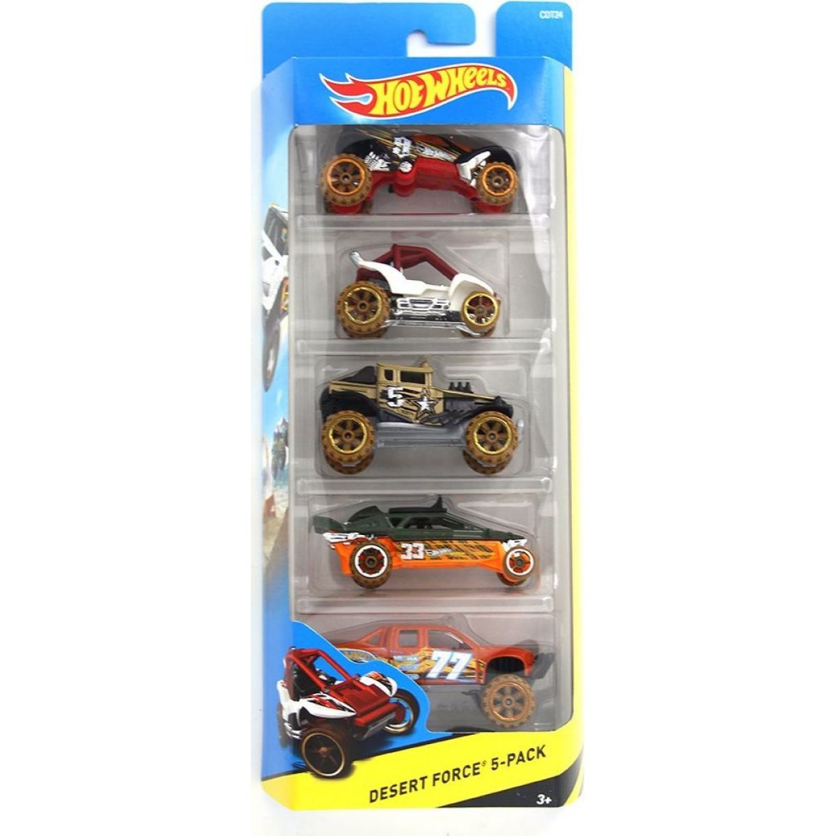 Hot Wheels Autíčka 5 ks