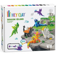 TM Toys Hey Clay Dračí ostrov Modelovací sada s doplňky