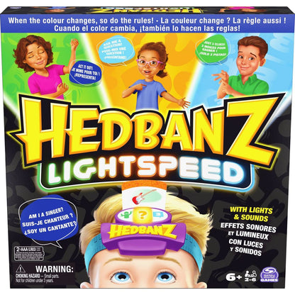 Spin Master Games Hedbanz Lightspeed