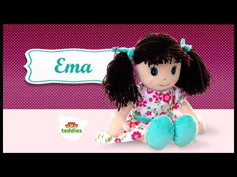 Panenka Ema plyšová 40 cm se zvukem