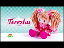 Teddies Mluvící panenka hadrová Terezka 30 cm