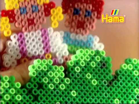 Hama H207-55 Midi korálky svíticí zelené 1000 ks