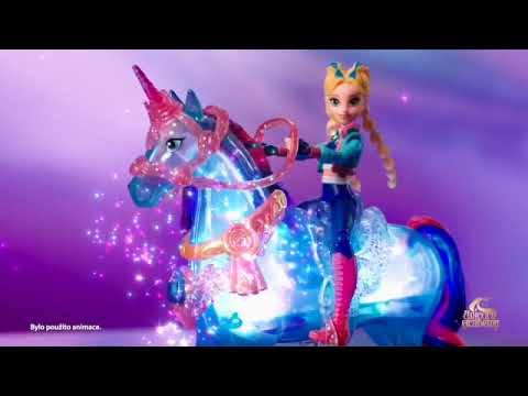 Spin Master Jednorožčí akademie světelný jednorožec a figurka 11 cm Sophia & Wildstar