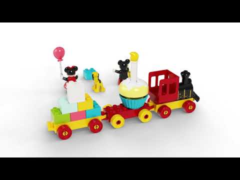 LEGO® DUPLO® Disney ™ 10941 Narozeninový vláček Mickeyho a Minnie