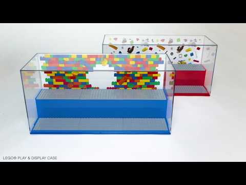 LEGO® Iconic herní a sběratelská skříňka modrá